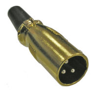 XLR штекер на кабель JD-391(TD-396)