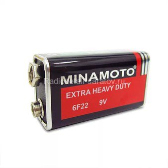 Батарея 6F22 MINAMOTO/ergolux 